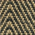 Alfombras de yute negro terminadas a mano